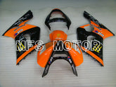 Kawasaki NINJA ZX6R 2003-2004 Injection ABS Fairing - Monster - Black Orange - MFS3716